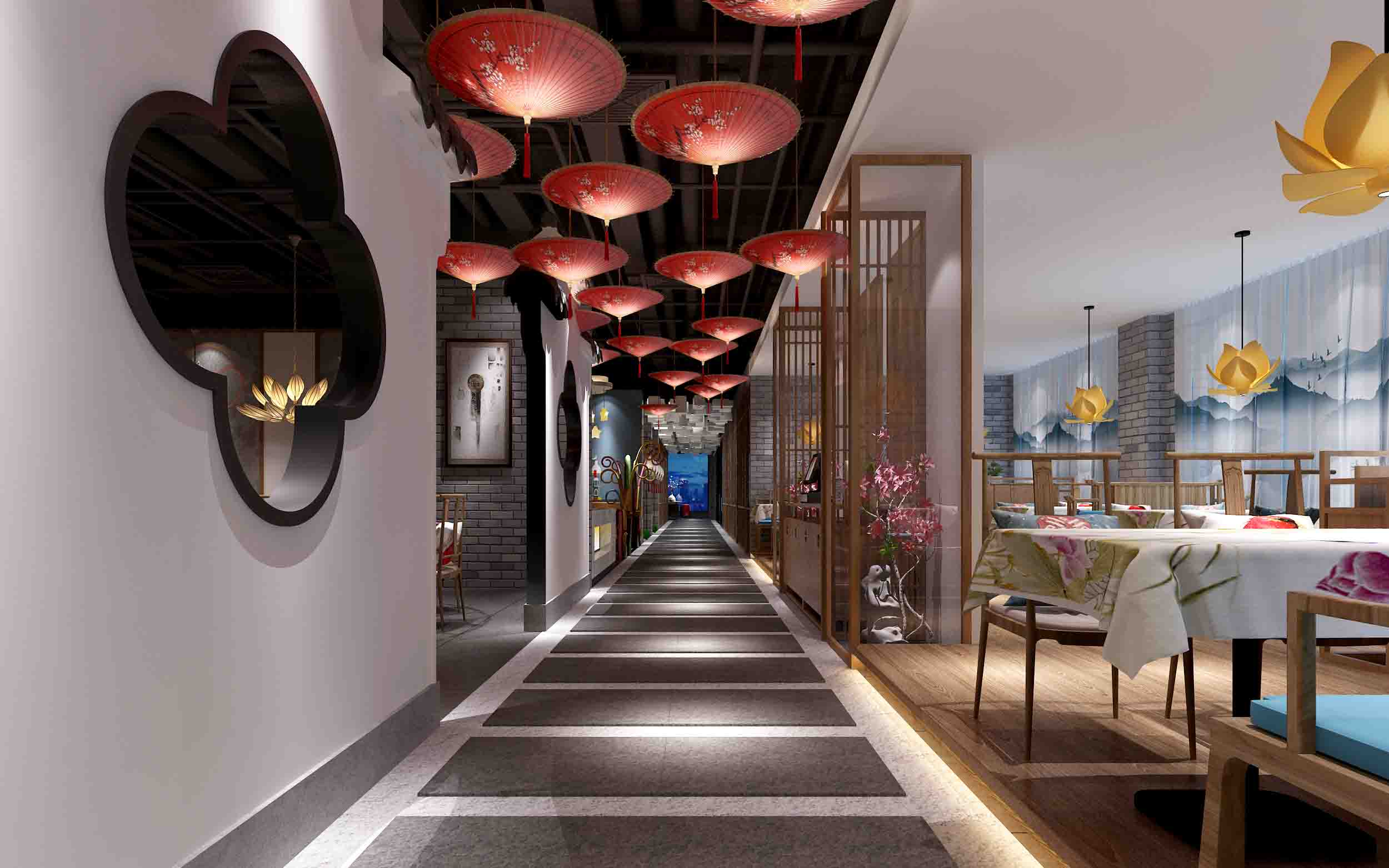 高端中餐厅设计-中式餐厅设计-术御设计-餐饮空间设计